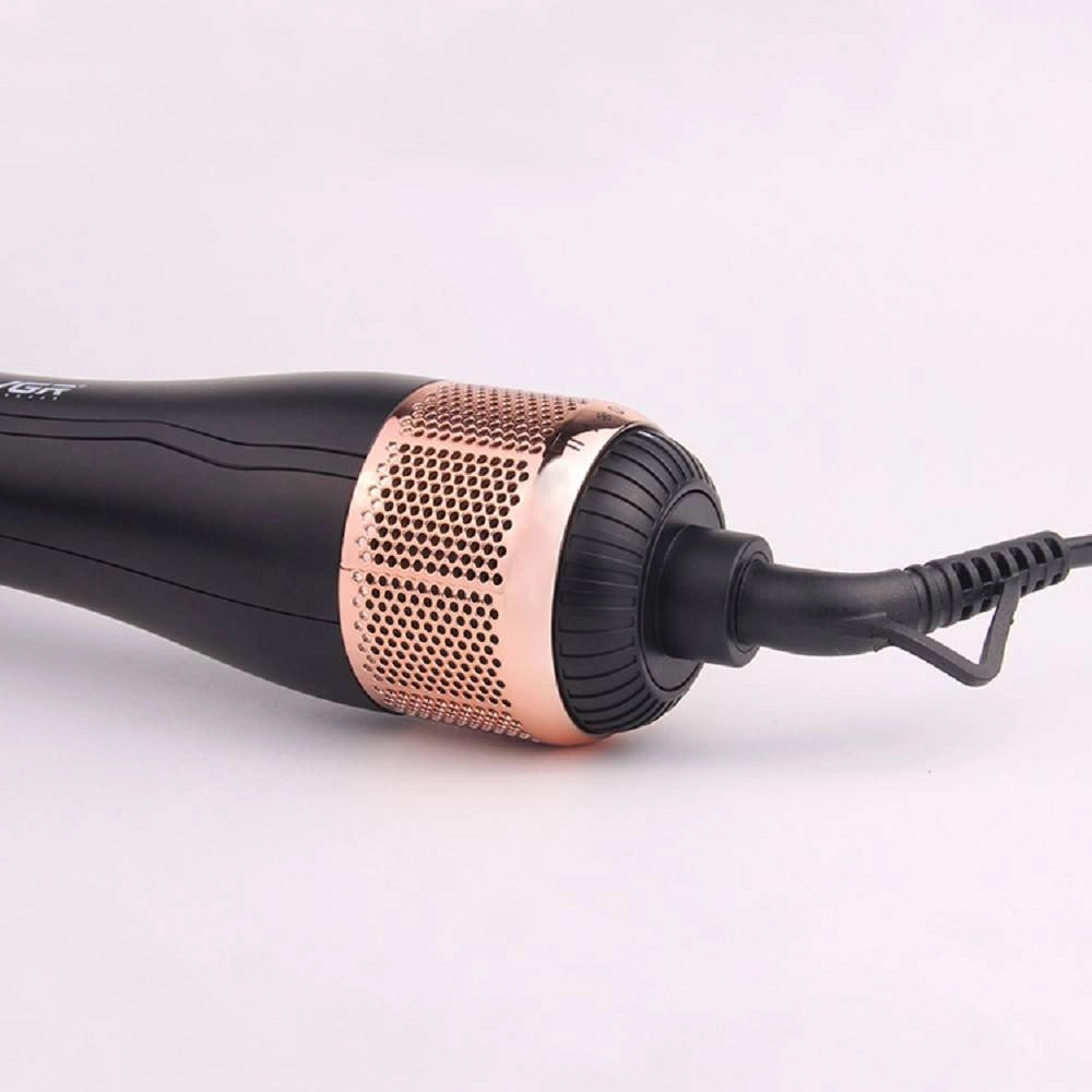 Trade Shop - Spazzola Ad Aria Calda Professionale Agli Ioni Piastra Capelli Acconciatura V492 -