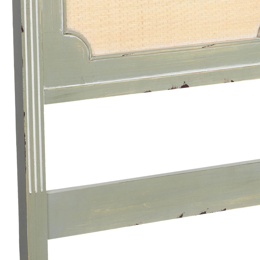 Testiera in legno con doghe, 150x5x130h cm