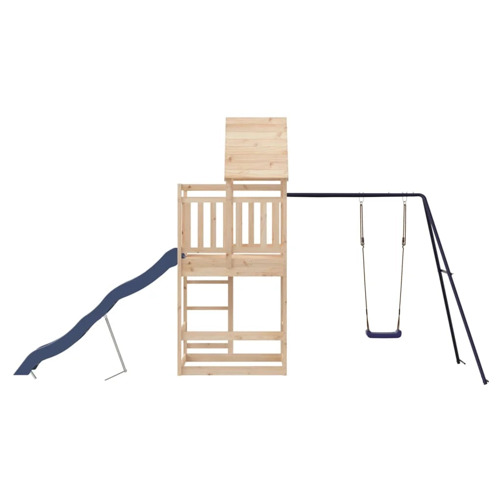 Area giochi da esterno 482 x 206 x 264 cm legno massello di pino 02_0004857