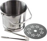 Isemmer con Tangolo e Strato di Drenaggio - Piccolo Set di Casa in Acciaio Inossidabile con Contenuto HTML Isemmer