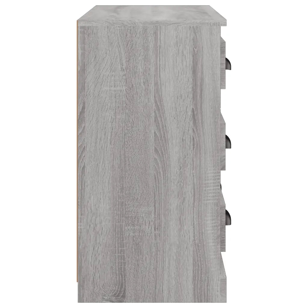Credenza Grigio Sonoma 70x35,5x67,5 cm in Legno Multistrato 816438