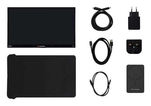 Verbatim 32088 TV e monitor portatile Nero 35,6 cm (14") LED 1920 x 1080 Pixel