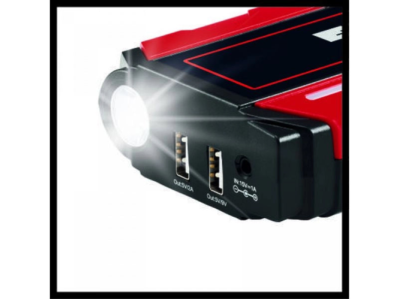 Sistema di avviamento emergenza Einhell CE-JS12 Power Bank 12 V/200 A 3.7 Ah