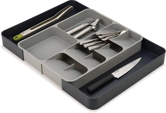 Organizzatore per la Spazzatura e Gadget - Grigio con Disposizione Pratica Organizzatore per la Cucina