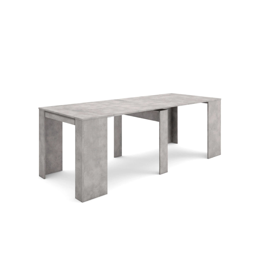 Consolle allungabile, 220, Per 10 persone,  Tavolo da pranzo, Cemento RF2630