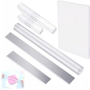 Set di Roller Acrilici - Accessori per Polimero - Accessori per Modellismo - Strumenti per Modellismo - Superficie Antiscivolo - Duraturo e Resistente