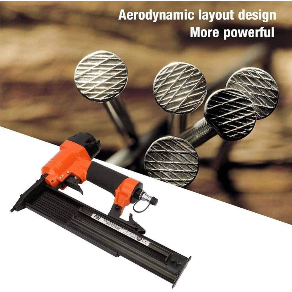 Trade Shop - Chiodatrice Graffettatrice Spillatrice Ad Aria Compressa 10-50mm Pneumatica F50 -