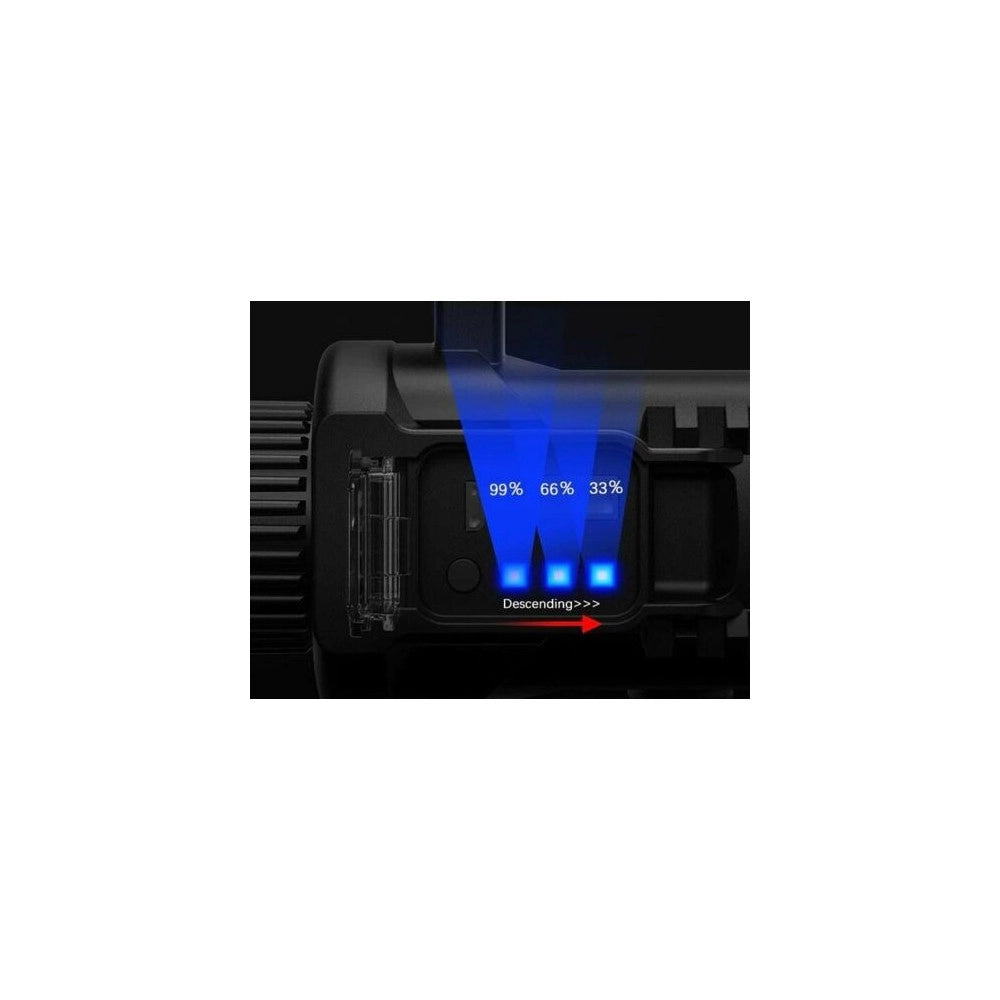 Trade Shop - Luce Lampada Torcia Raggio Lungo 300+ Metri 150w Pesca Caccia Monti Coba Cb-t300 -