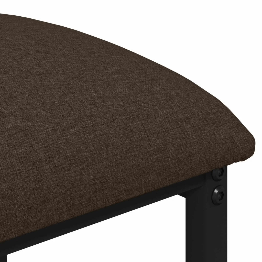 Sgabello da bar 2 pcs Tortora 40 x 32 x 74 cm 8006226