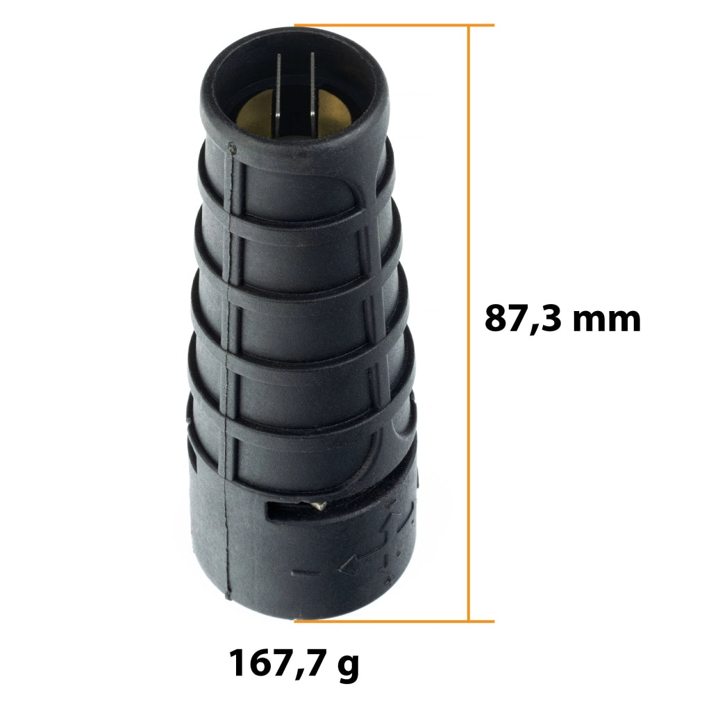Ugello Regolabile Vario 40° – Filettatura Interna 1/4" | Pressione Max 5000 PSI, Temperatura Max 100°C
