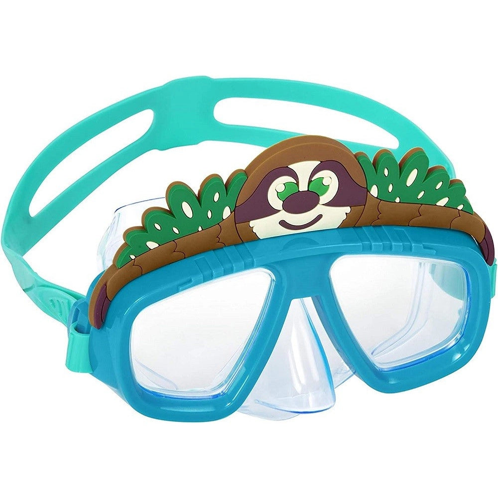 Trade Shop - Maschera Subacquea Per Bambini Con Animaletti 3+ Anni 3 Fantasie Assortite 22064 -