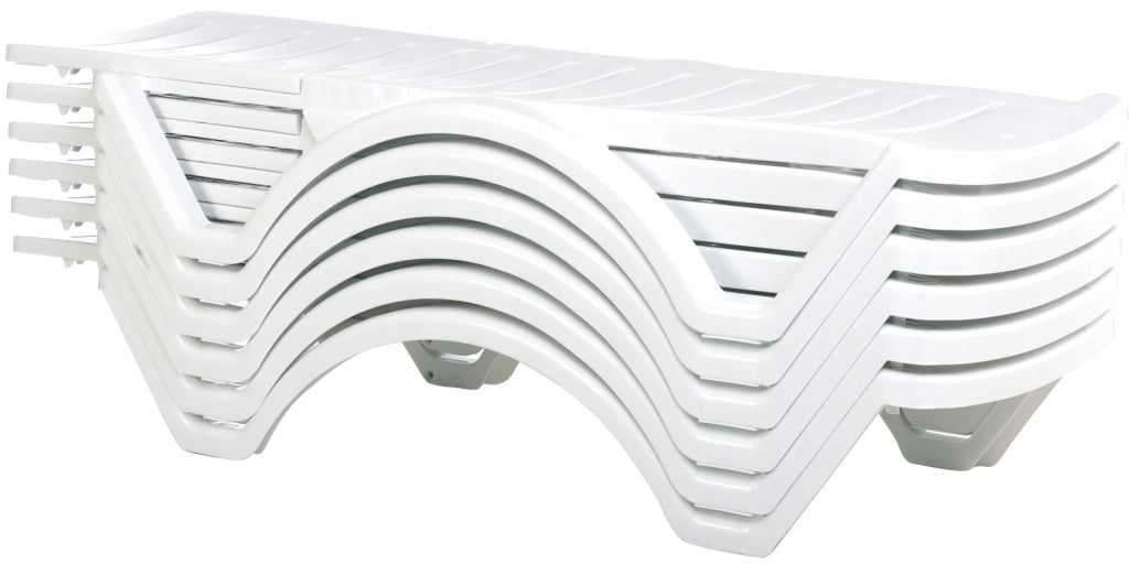 10er Set Sonnenliege Aqua