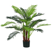 Albero Artificiale per Giardino ¨C zephmum ¨C Verde H.100 cm con Vaso