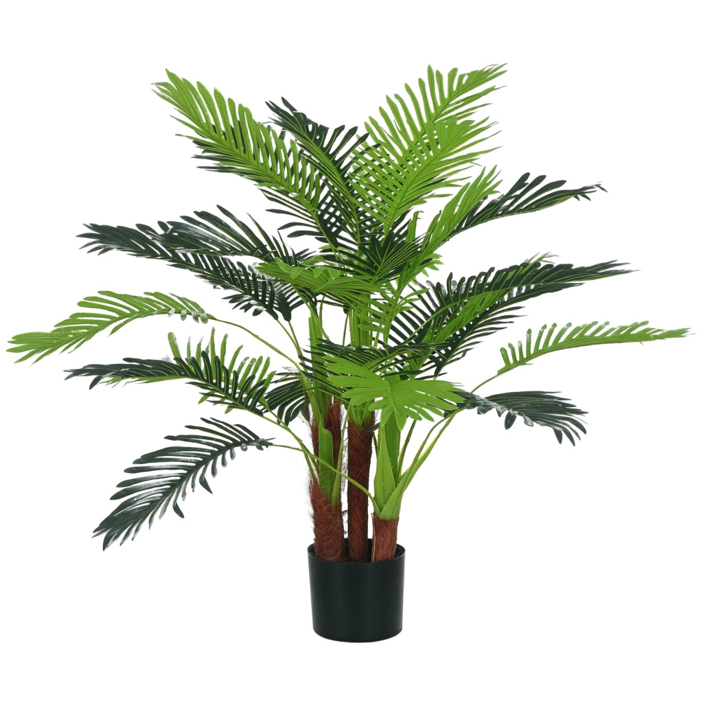 Albero Artificiale per Giardino ¨C zephmum ¨C Verde H.100 cm con Vaso