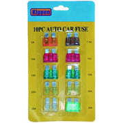 Trade Shop - Kit Di Mini Fusibili Lamellari Assortiti Per Auto Da 10 Pezzi Da 5 A 30 Ampere -