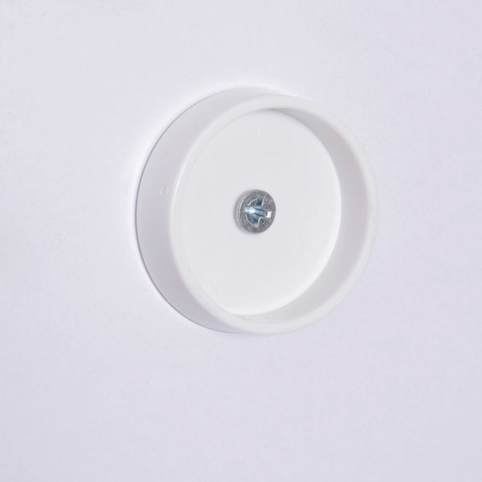 Cancelletto di Sicurezza per Animali Domestici Bianco 76x72-82 cm