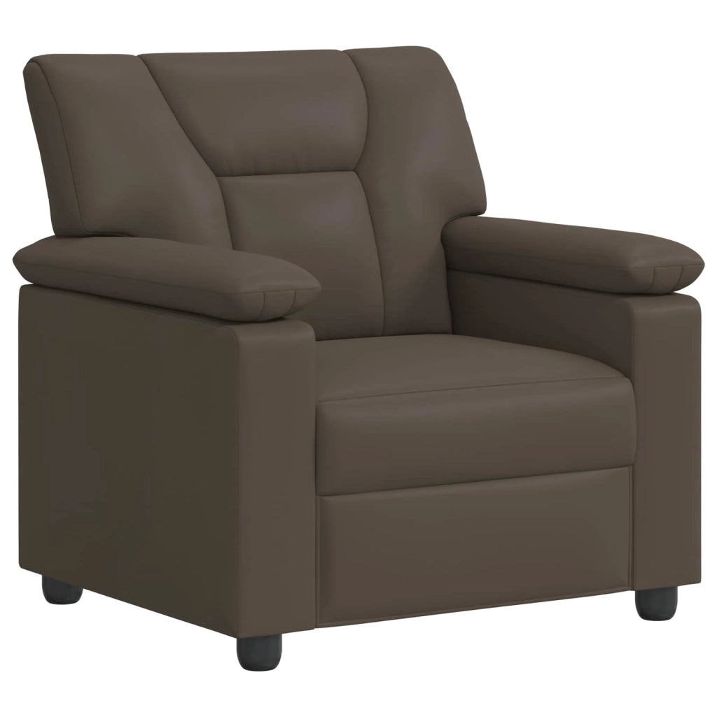 Set di divani 2 pcs Grigio Similpelle 3430521