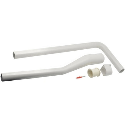 TUBO DI RISCIACQUAMENTO SCOMPONIBILE- H. 98 x Diam. 50/32- OLIVE- pezzi 1