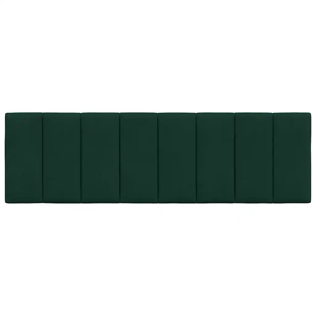 Cuscino Testiera Hanko Verde Scuro 160 cm in Velluto CFW3795630