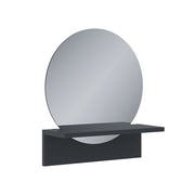 Vicco Specchio bagno Nero 40 x 47.5 cm con ripiano