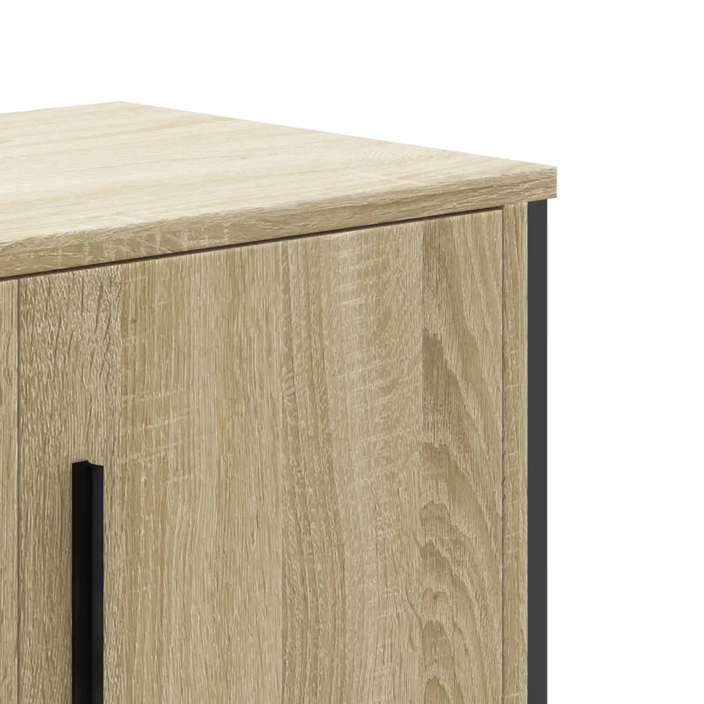 Mobile Porta TV Rovere Sonoma 180x34x41 cm Legno Multistrato