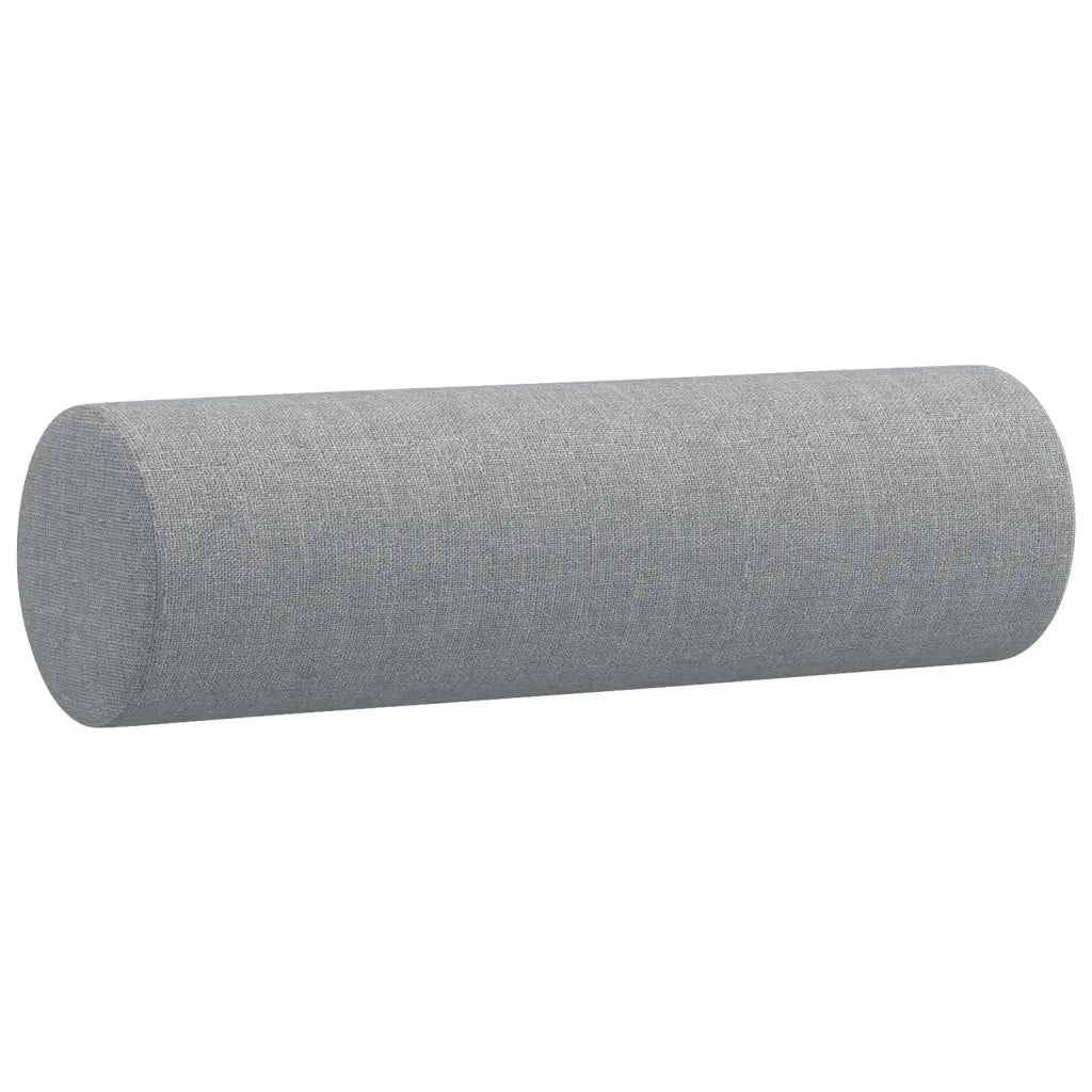 Set Divani 3 pz con Cuscini Grigio Chiaro in Tessuto 3201258