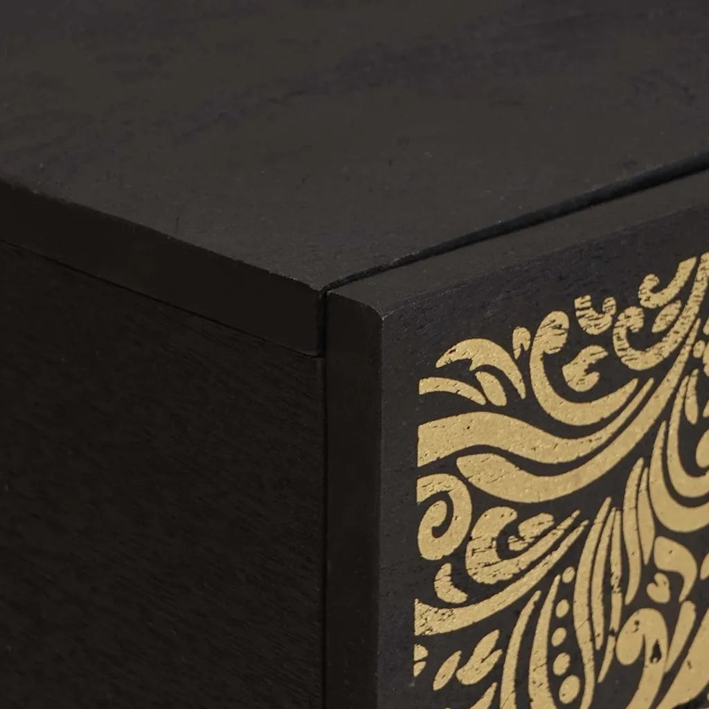 Tavolino da salotto Nero 100 x 54 x 40 cm