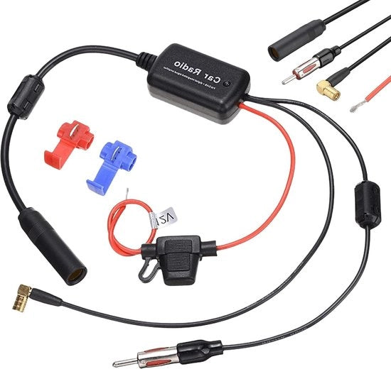 Ricevitore DAB per auto antenna - splitter per radio - installazione posteriore - adattatore radio - adattatore antenna.