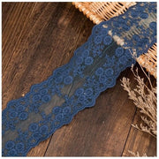 Sierlint Decorativo 11 cm Largo - Fatto a Mano - Lint Decorativo per Matrimoni o Feste - Lint da Disegno a Tela di Cotone - Pelle e Respira - Lint Decorativo