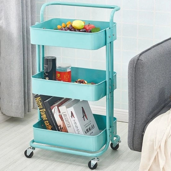 Carrello da Cucina su Ruote – Trolley da Servizio – Carrello da Cucina su Ruote – Sostenibile – Carrello da Cucina su Ruote – Trolley da Servizio
