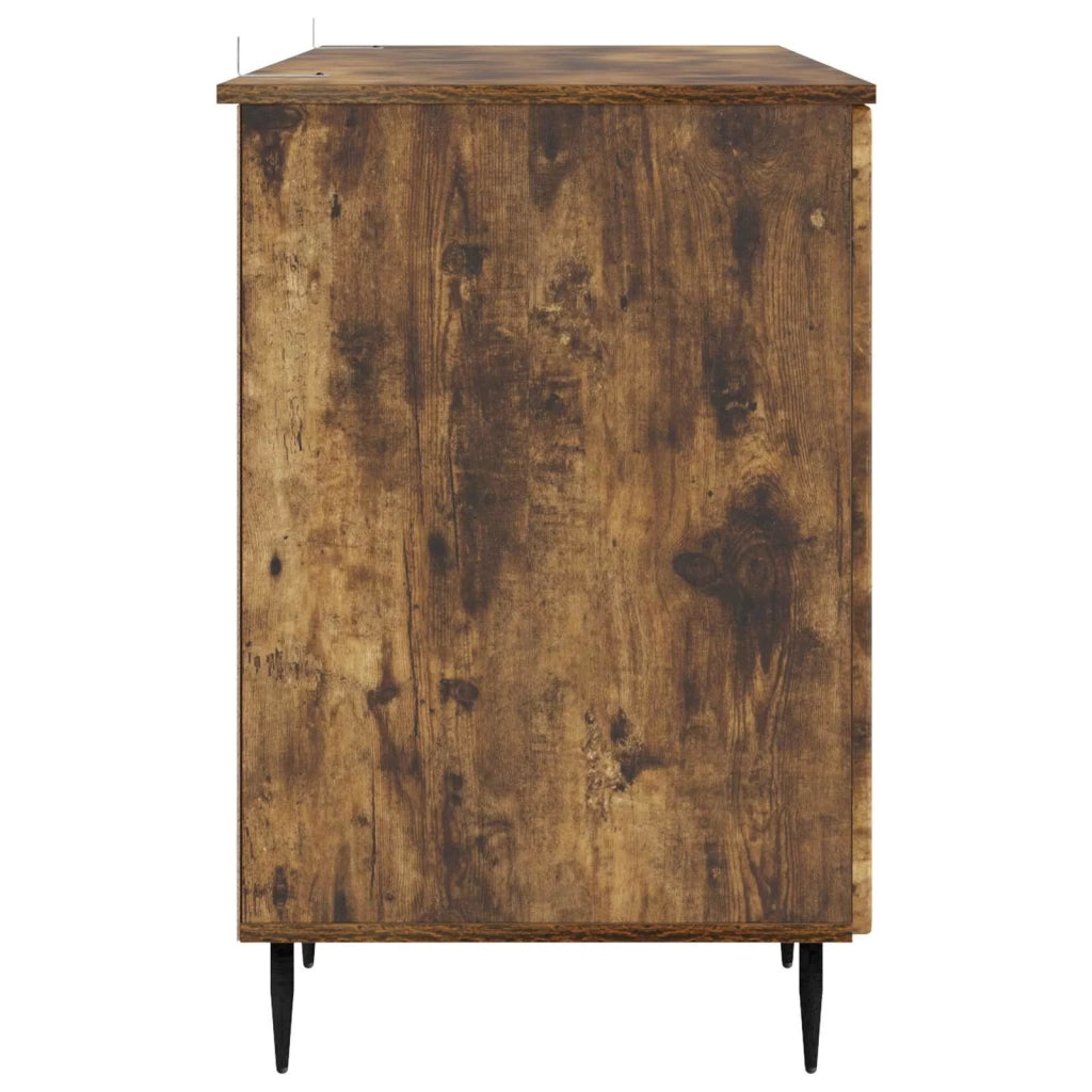 Scrivania Rovere Fumo 142,5 x 50 x 75 cm Legno ingegnerizzato 3414590