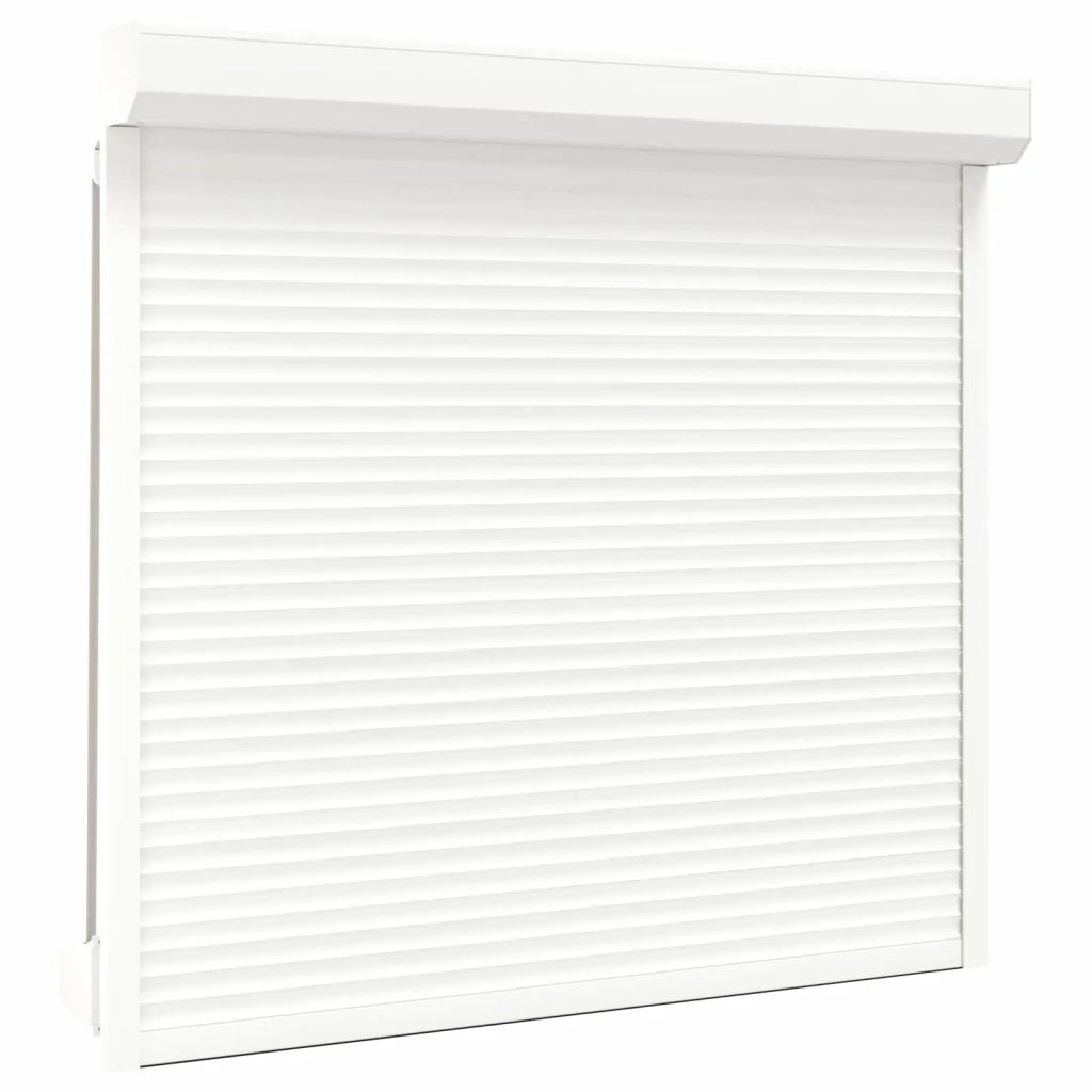 Persiana a rullo Bianco 160 x 150 cm Alluminio e poliuretano