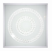 Plafoniera LED Candellux Lux quadrata 29cm 16W 6500K bianca