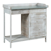 Tavolo da rinvaso 98 x 48 x 94 cm abete grigio 03_0011045