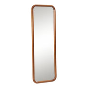 Specchio decorativo moderno da parete 120 x 40 cm marrone 03_0010187