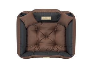 AIO FACTORY 100x75 cm KINGDOG Cuccia per cani impermeabile personalizzabile Marrone