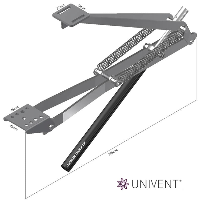 Apriporta automatico per serra UNIVENT