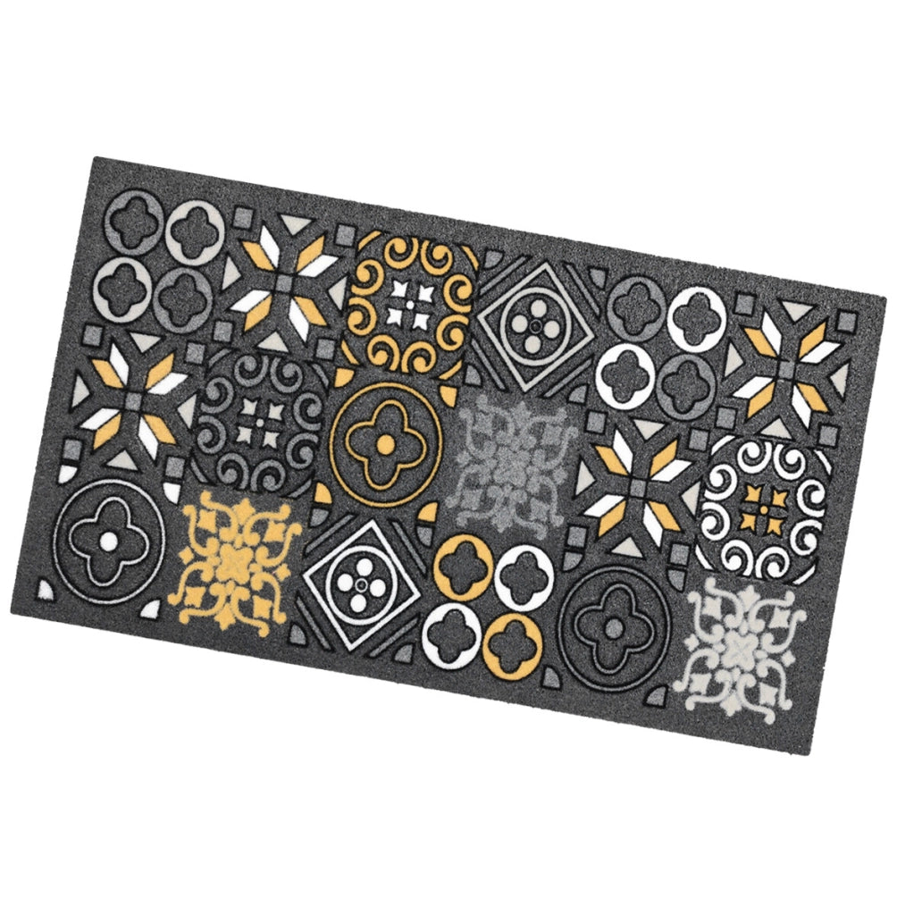 Zerbino Gomma Simpatico Tappeto Ingresso Asciugapassi Antiscivolo Made In Itay Dis.D