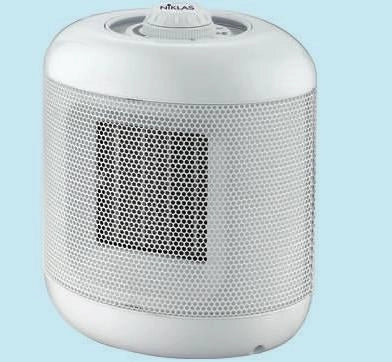 NIKLAS TERMOVENTILATORE CON EROGATORE CERAMICO 2000W 22 X 15 X H25 CM