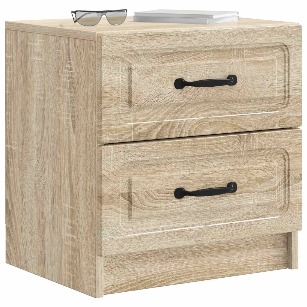 Armadio da Notte 2 pcs Rovere Sonoma 43 x 34,5 x 44,5 cm 895680