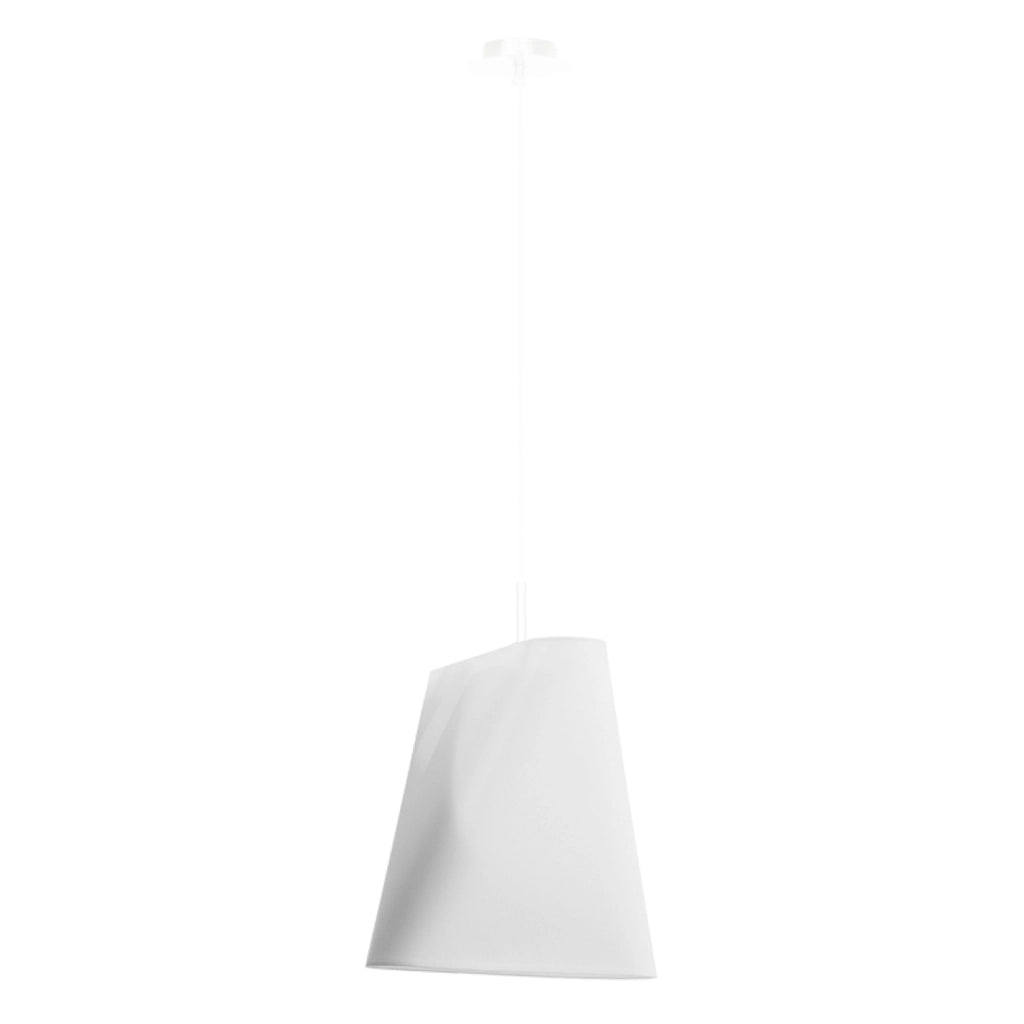 Lampada a sospensione Fioran bianca E27 15W Pure Lume