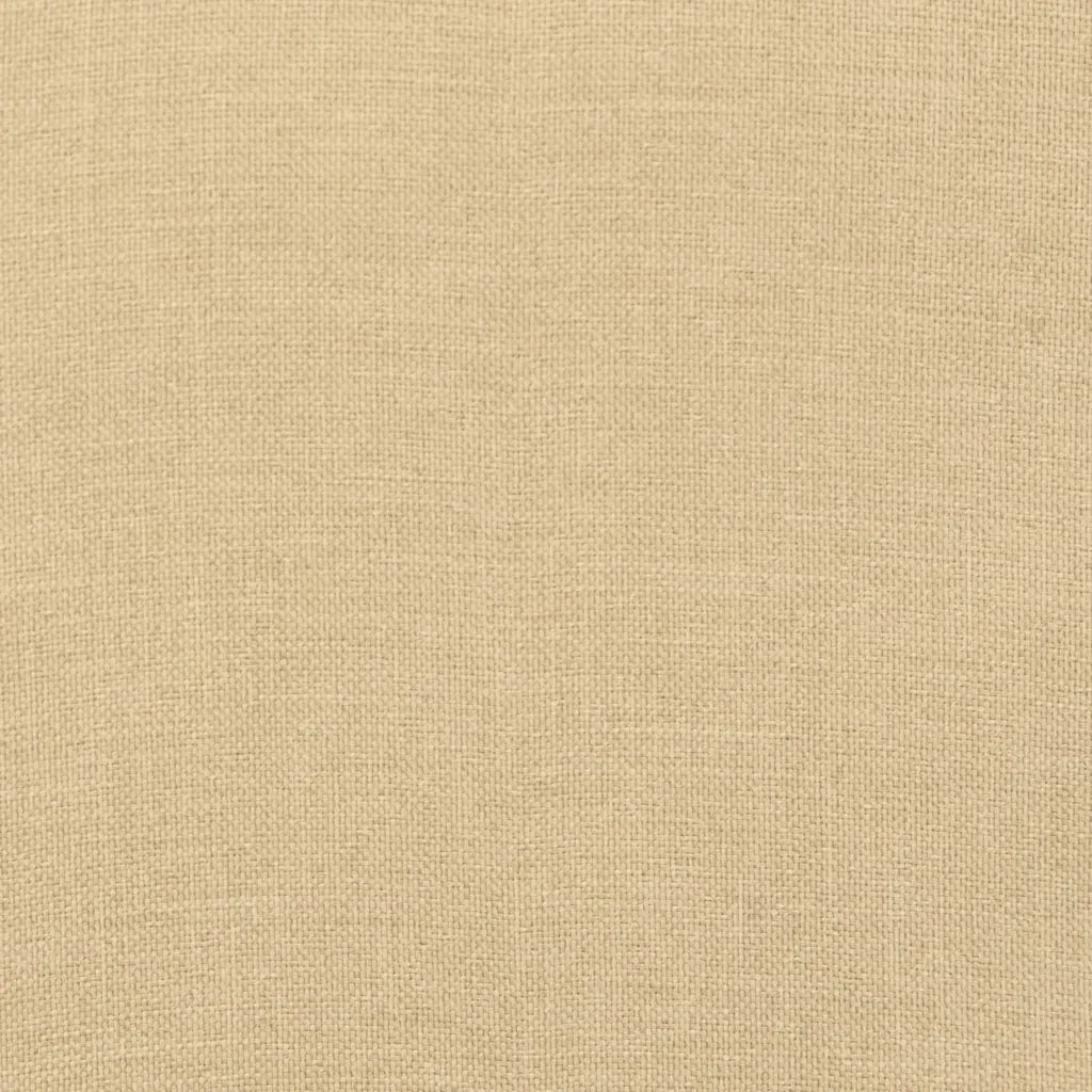Cuscino per Lettino Prendisole Beige Mélange 186x58x4cm Tessuto 4002479