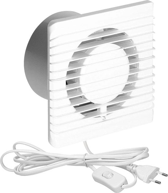 Ventilazione Bagno Silenziosa - Ventilatore a Parete da Assemblare - Ventilazione Casa e Ufficio