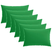 Federa 6 pcs HEERLEN Verde 50 x 70 cm Poliestere 911400