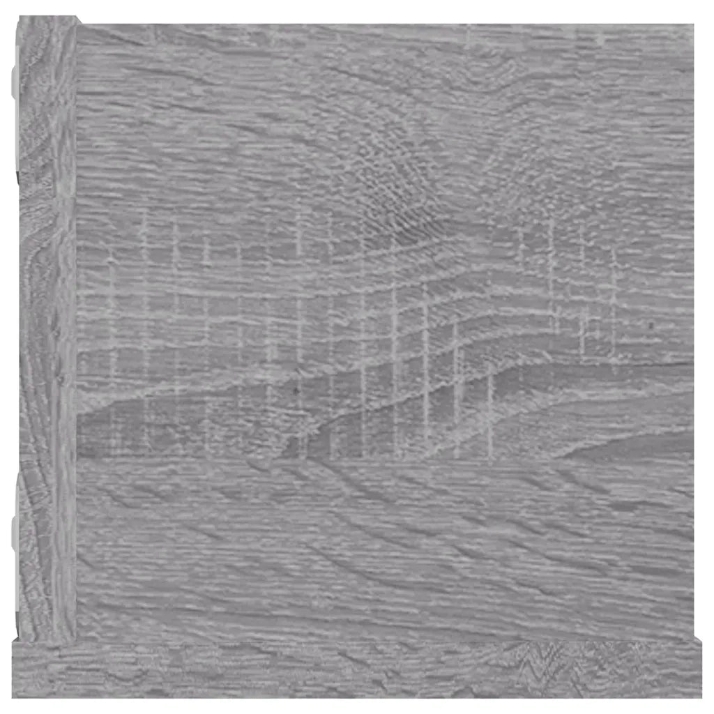 Mensola a Muro CD Grigio Sonoma 100x18x18 cm Legno Multistrato 826618