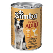BOCCONI PER CANI 'SIMBA' pollo e tacchino - gr 415- 24 pezzi  - MONGE