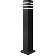 Lampada esterno a paletto grafite 74cm E27 Polux Teksas