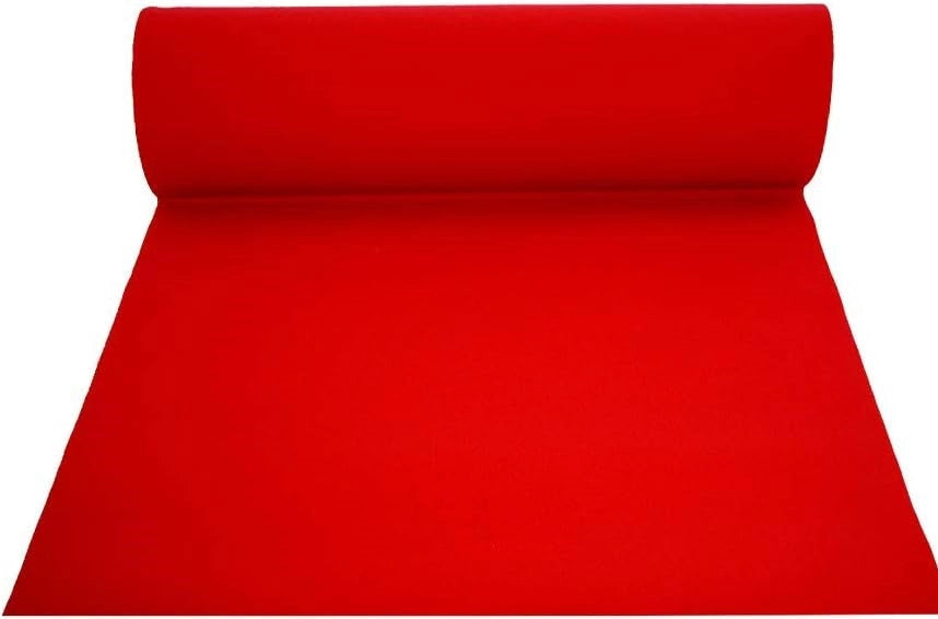 Tappeto moquette guida passatoia per interno esterno Rossa H 1 x 30 mt