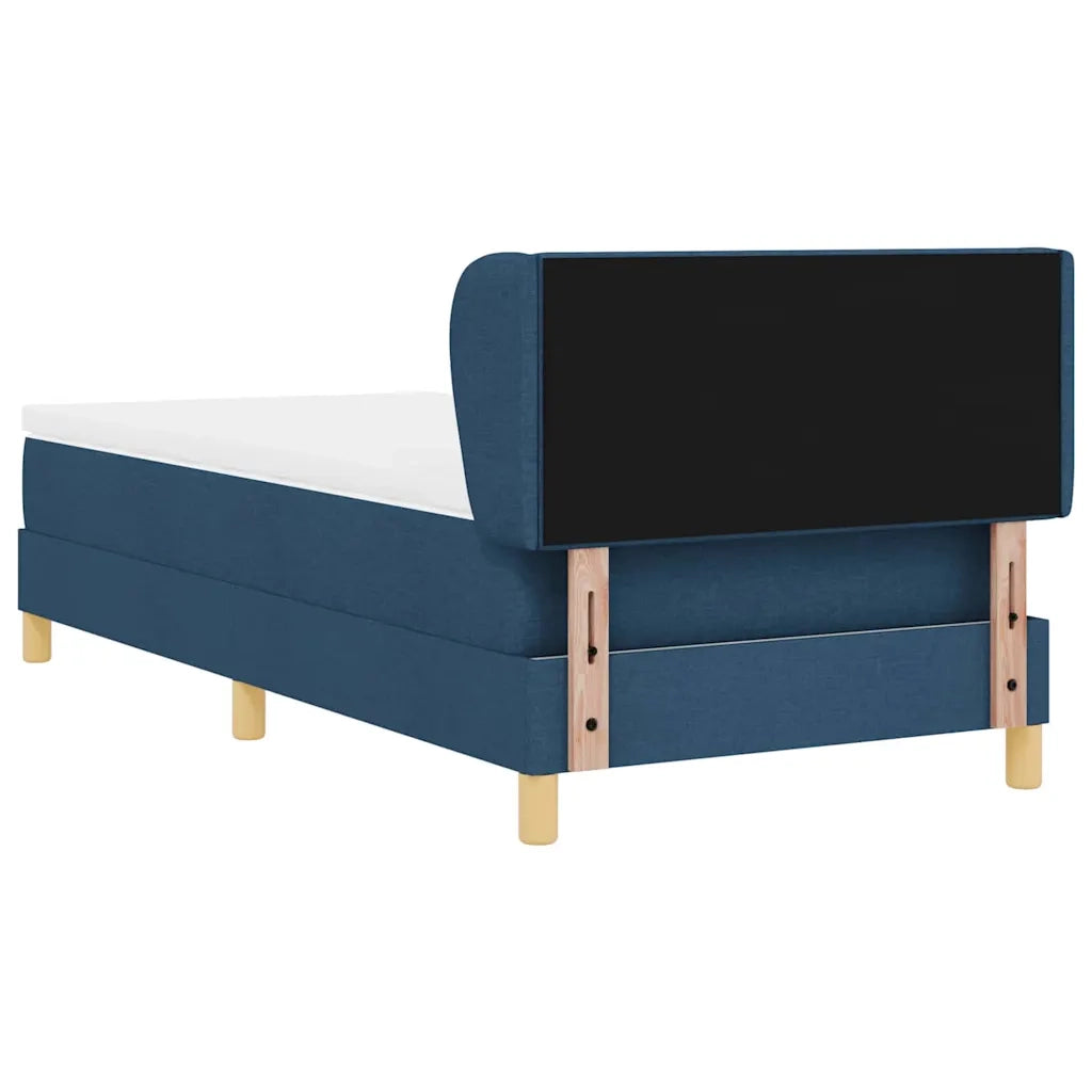 Letto a molle con materasso Blu 80 x 200 cm Tessuto 3340184