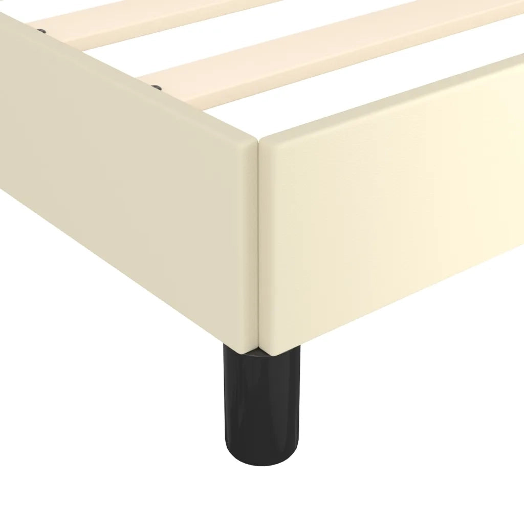 Giroletto Crema 160x200 cm in Similpelle 347259